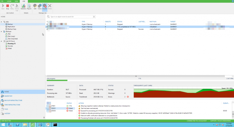 032018 2133 VEEAMTROUBL1 768x419 - VEEAM TROUBLESHOOTING TIPS – ERROR CODE 32768 FAILED TO CREATE VM RECOVERY SNAPSHOT