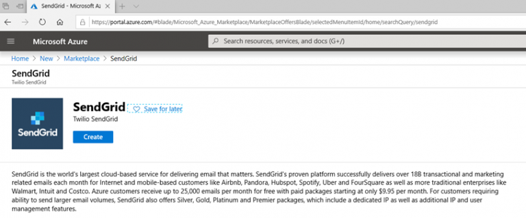 011320 1948 Howtocreate4 768x318 - How to create a Free SendGrid Account at Azure