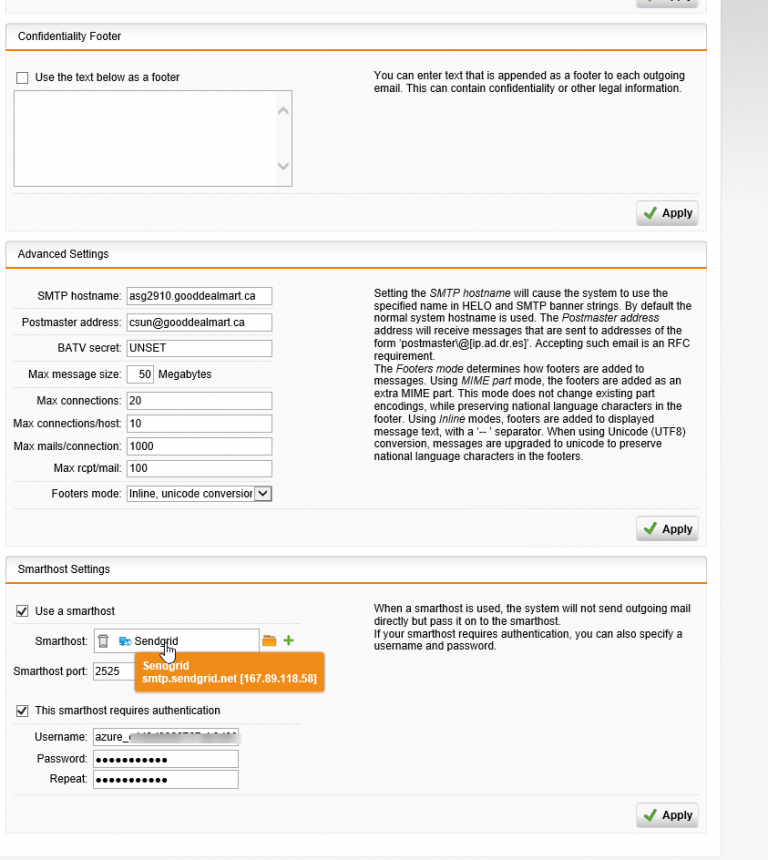 011420 0051 HowtouseSen23 768x860 - How to use SendGrid as SMTP Relay at Sophos UTM firewall