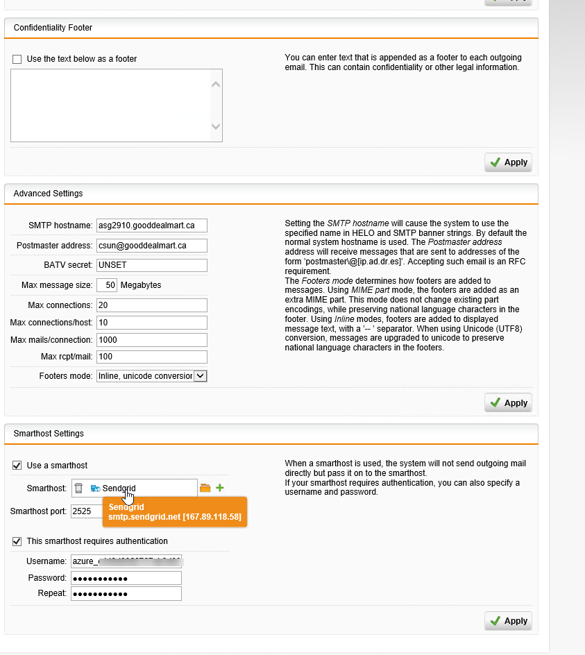 011420 0051 HowtouseSen23 - How to use SendGrid as SMTP Relay at Sophos UTM firewall