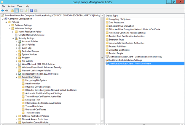 012720 1833 HowtoConfig8 - How to Configure Server Certificate Auto-enrollment