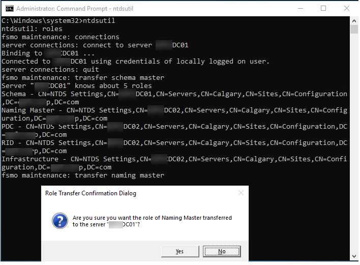 101020 0243 HowtoTransf8 - How to Transfer FSMO Roles and Time Server Roles to new Domain Controller