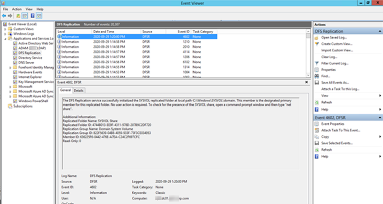 101020 0533 HowtoFixMis41 - How to Fix Missing SYSVOL and NETLOGON share and replication issues on new Domain Controller at Azure