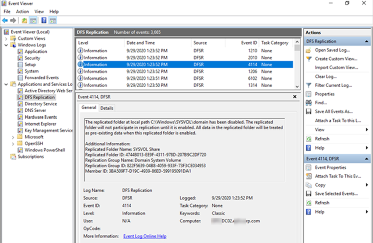 101020 0533 HowtoFixMis43 - How to Fix Missing SYSVOL and NETLOGON share and replication issues on new Domain Controller at Azure