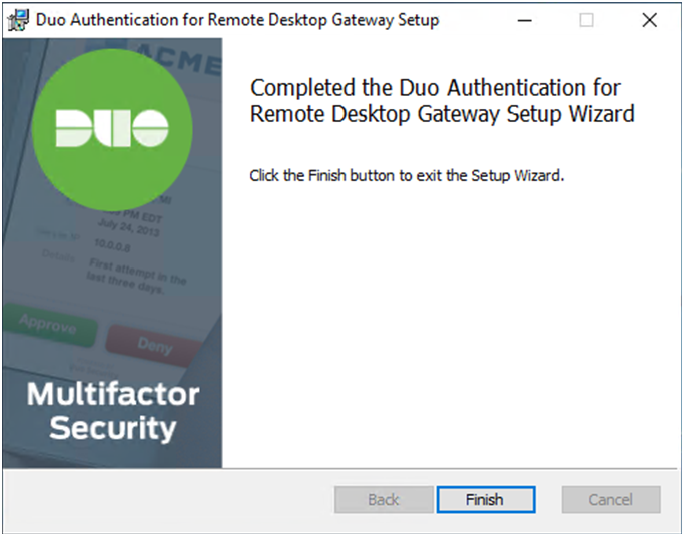 101020 1902 DeploymentD12 - Deployment Duo Authentication for Windows Server 2019 Microsoft Remote Desktop Gateway #Duo #Microsoft #Cisco