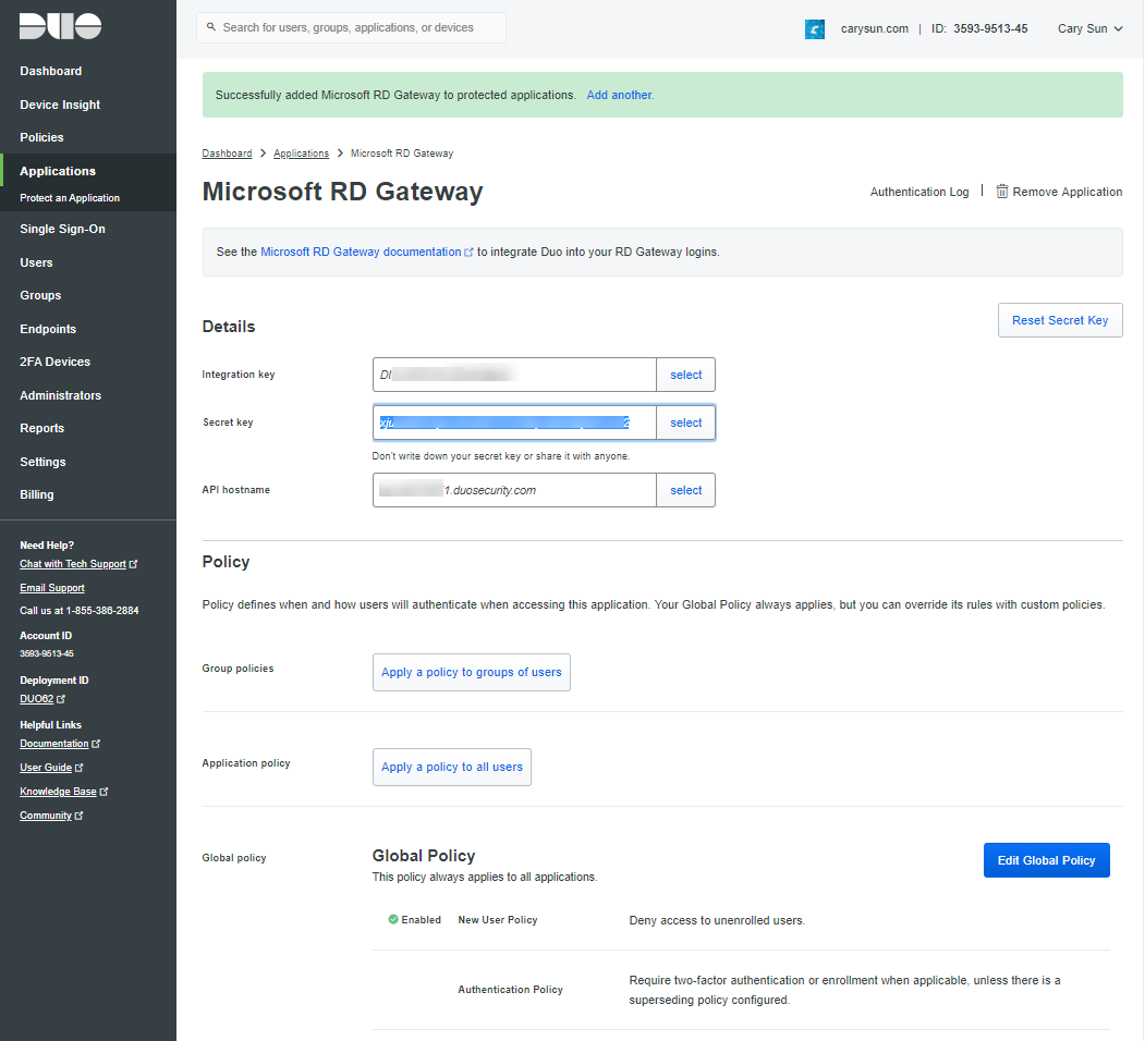 101020 1902 DeploymentD5 - Deployment Duo Authentication for Windows Server 2019 Microsoft Remote Desktop Gateway #Duo #Microsoft #Cisco