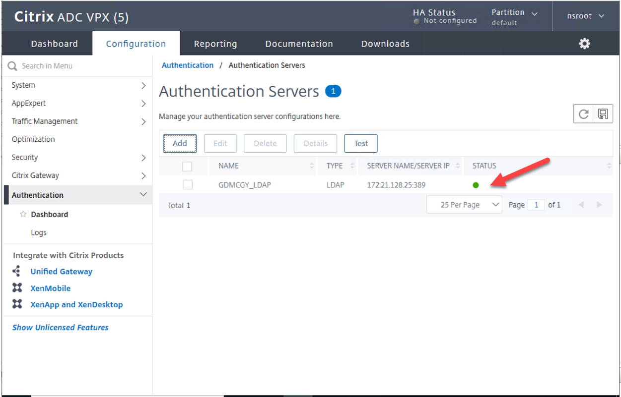 101220 0325 HowtoConfig10 - How to Configure the Microsoft Active Directory Domain Controller as Authentication Server at Citrix ADC