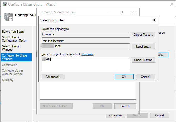 102020 1923 Howtofixsto16 - How to fix storage space direct cluster file share witness failed