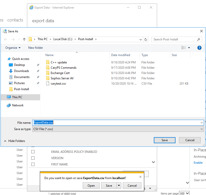 102220 0015 Howtousecsv4 - How to use csv file for migration #Microsoft exchange user mailboxes to another database