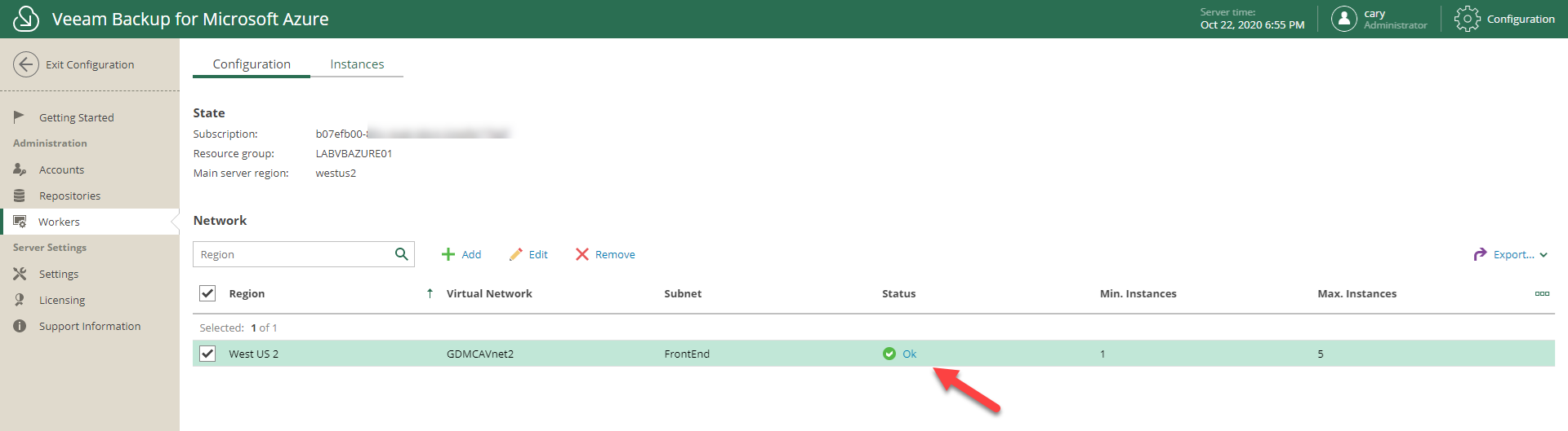 102220 2115 HowtoConfig34 - How to configure Veeam Backup for Microsoft Azure 1.0 with auto create service account