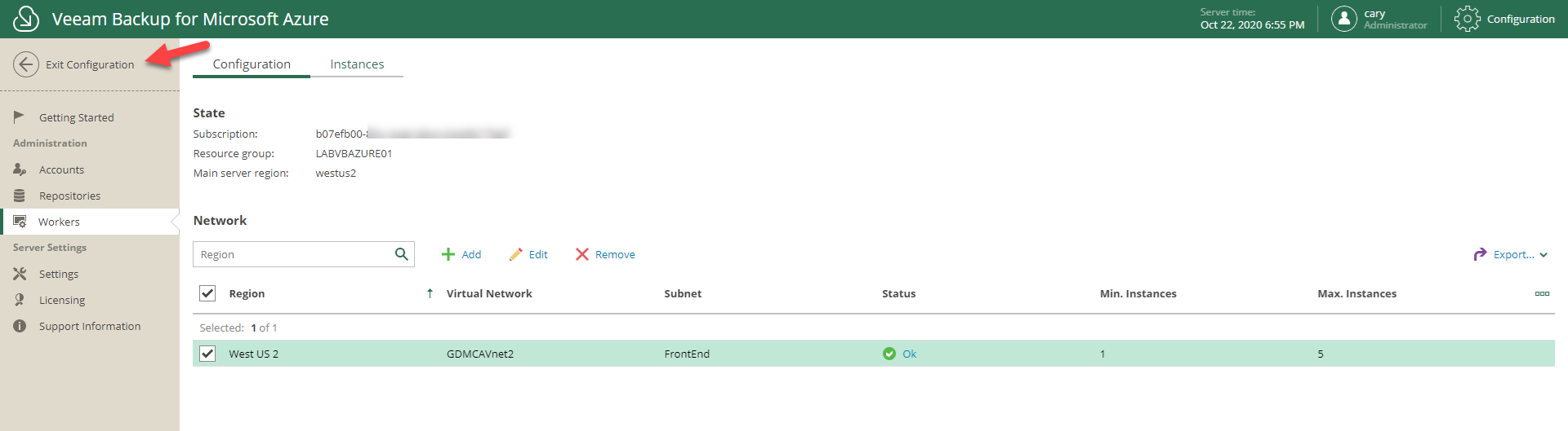 102220 2115 HowtoConfig37 - How to configure Veeam Backup for Microsoft Azure 1.0 with auto create service account