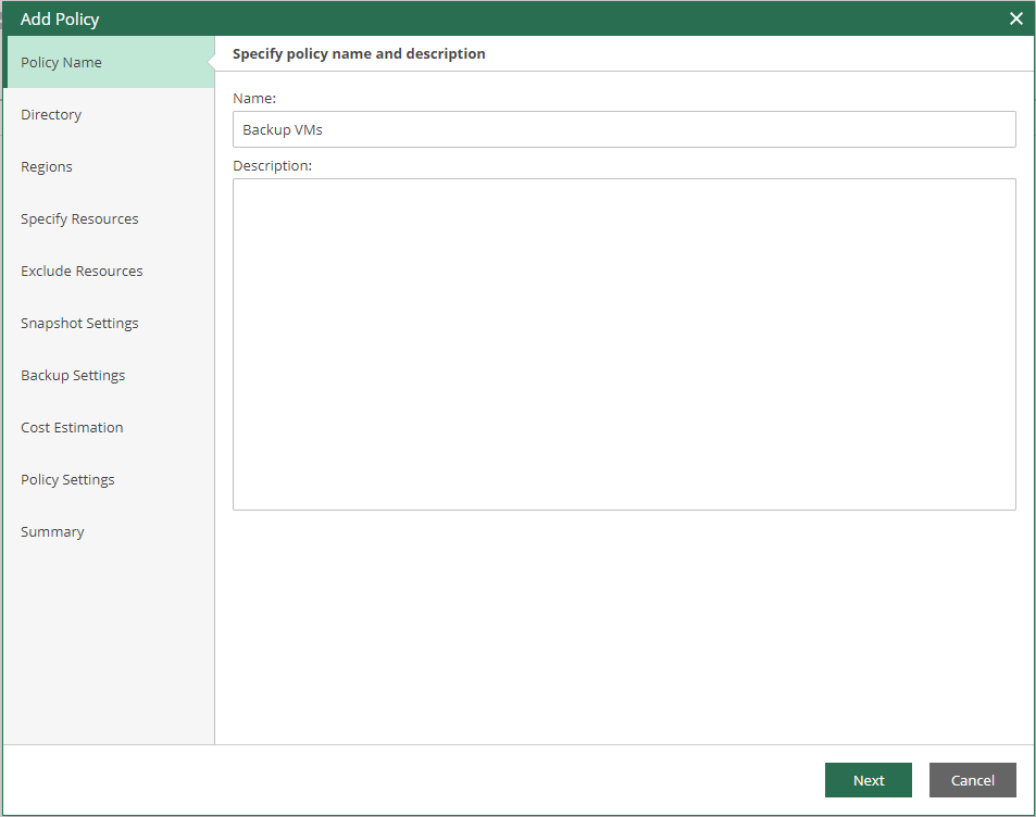 102220 2115 HowtoConfig40 - How to configure Veeam Backup for Microsoft Azure 1.0 with auto create service account