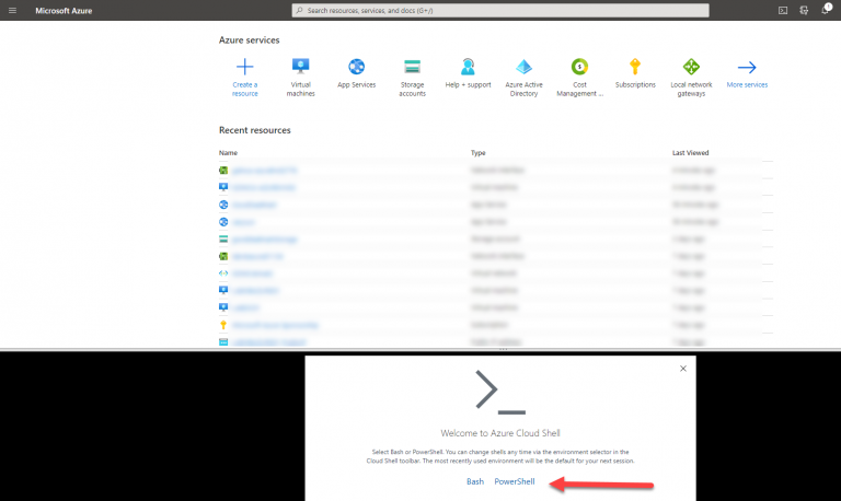 102220 0000 4 768x458 - How to use Cloud Shell to fix failed to resize virtual machine at #Azure