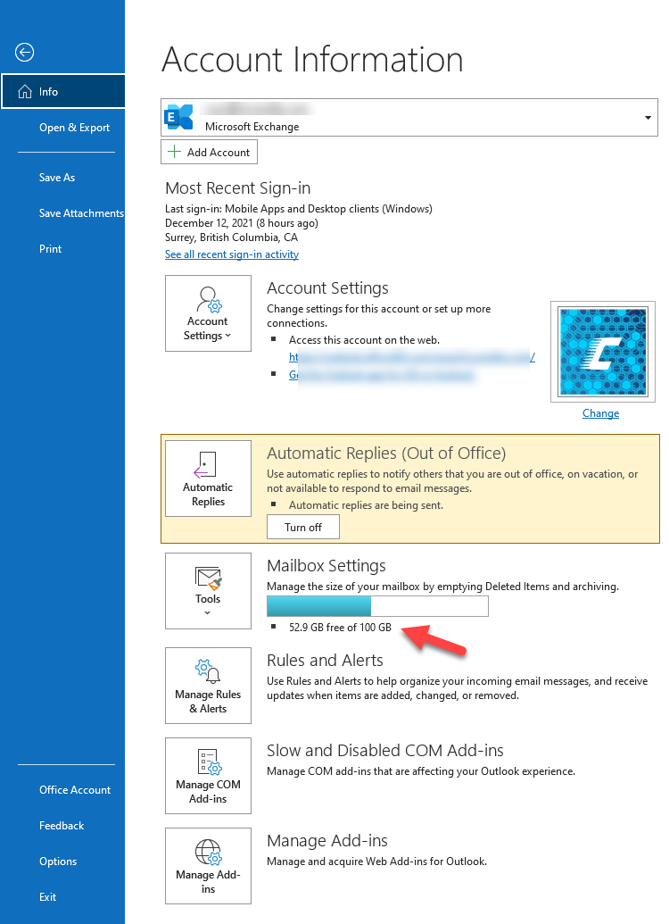 121321 0312 Howtoincrea10 - How to increate office 365 E3 (E5) mailbox storage limits from 50GB to 100GB