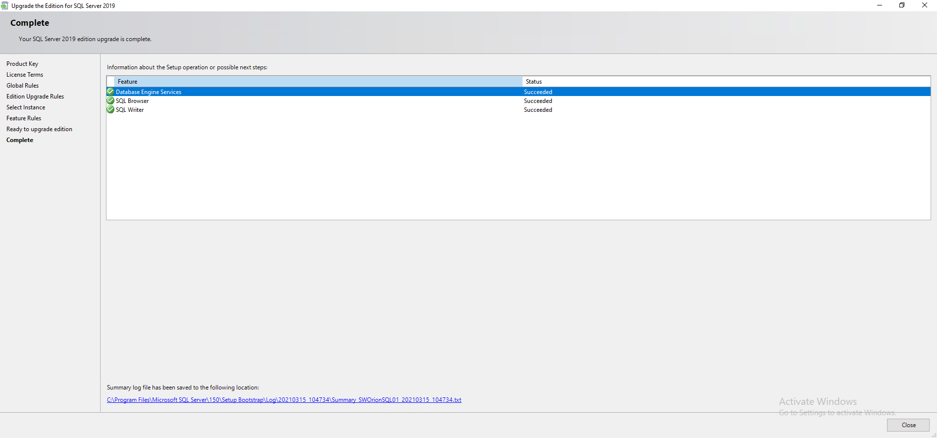 122321 2055 Howtoupgrad12 - How to upgrade Microsoft SQL Server 2019 trial to full version