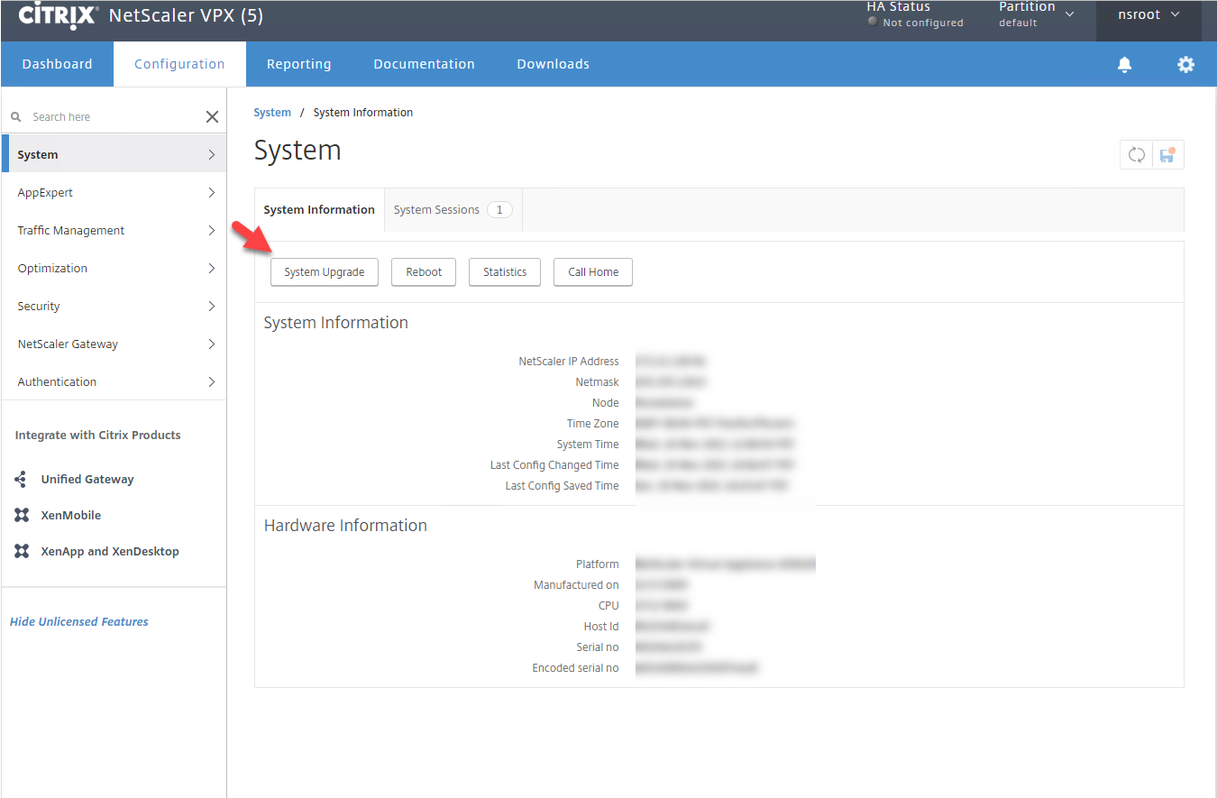 123121 1857 Howtoupgrad16 - How to upgrade Citrix ADC to 11.1