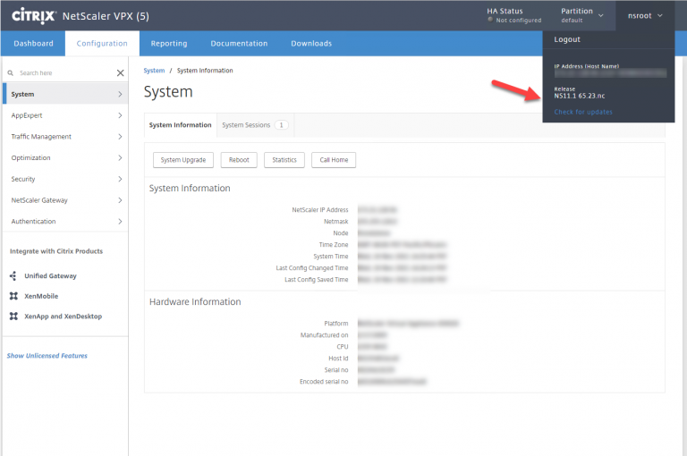 123121 1857 Howtoupgrad24 768x510 - How to upgrade Citrix ADC to 11.1