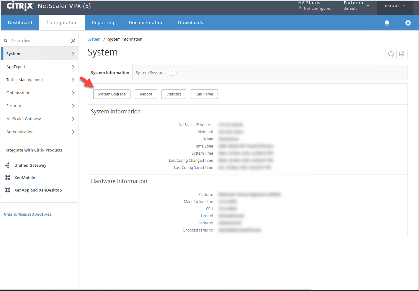 010122 2002 Howtoupgrad16 - How to upgrade Citrix ADC from 11.1 to 12.1