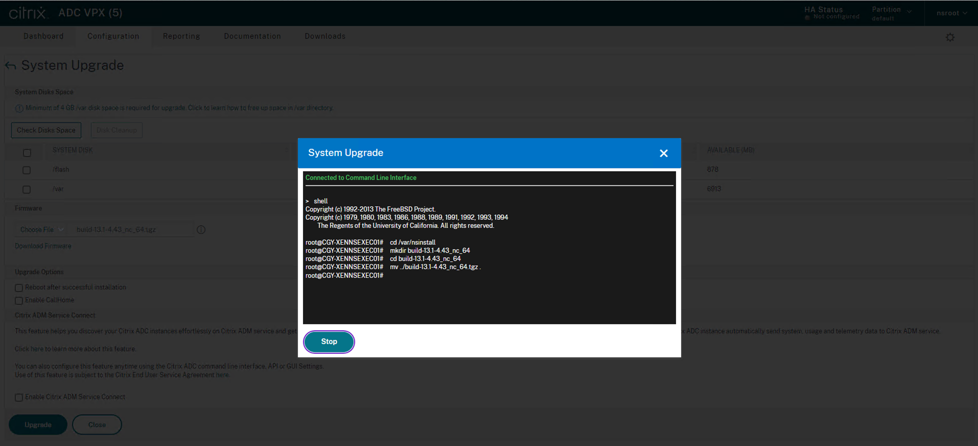 010122 2108 Howtoupgrad21 - How to upgrade Citrix ADC to 13.1