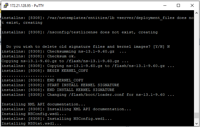 010422 1917 Howtoupgrad10 - How to upgrade Citrix ADC firmware through CLI