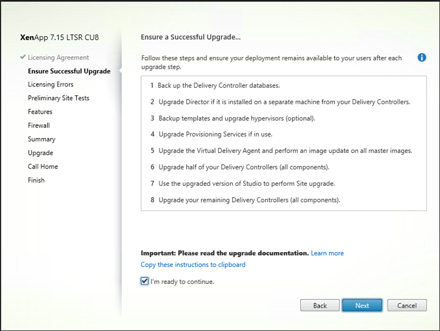 010722 1924 Howtoupgrad13 - How to upgrade to Citrix XenApp 7.15 LTSR