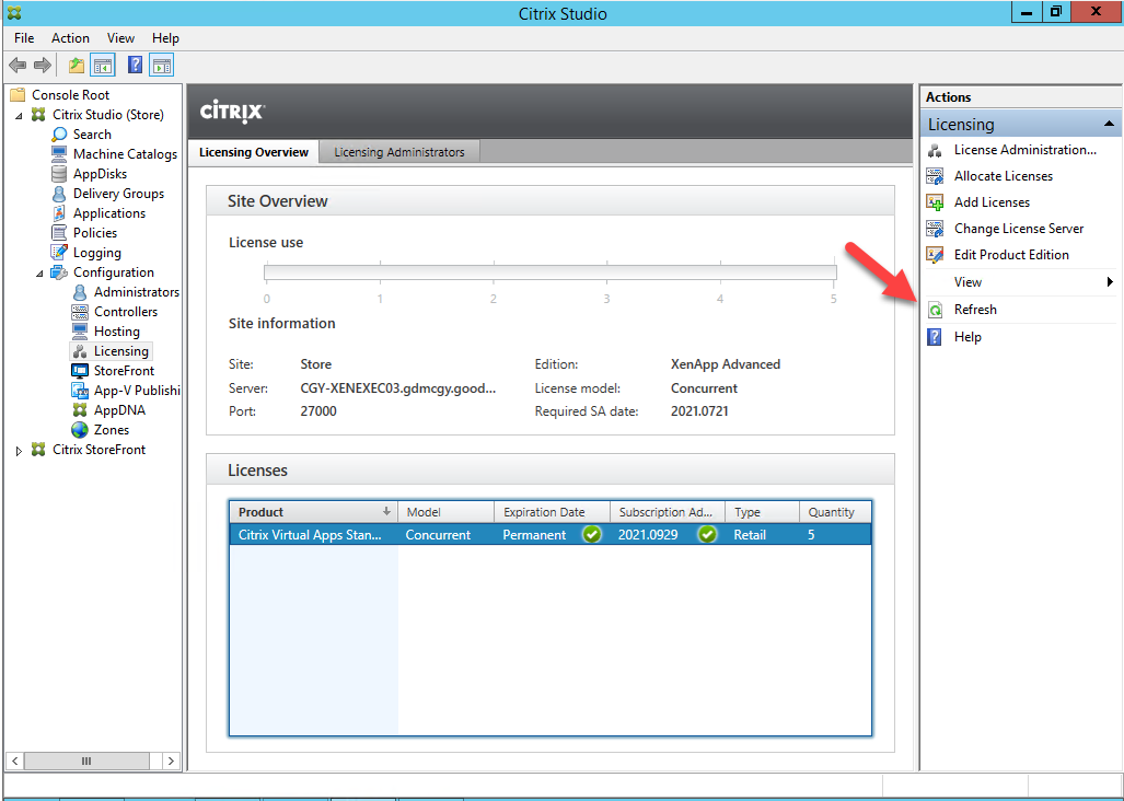 011022 1837 HowtofixCus10 - How to fix Customer Success Services date error at Citrix licensing configuration