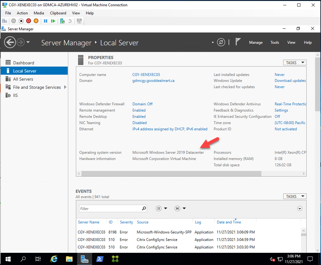 011022 1951 Howtoinplac12 - How to in place upgrade Citrix Virtual Apps 7 1912 LTSR servers from Windows Server 2012 R2 to Windows Server 2019