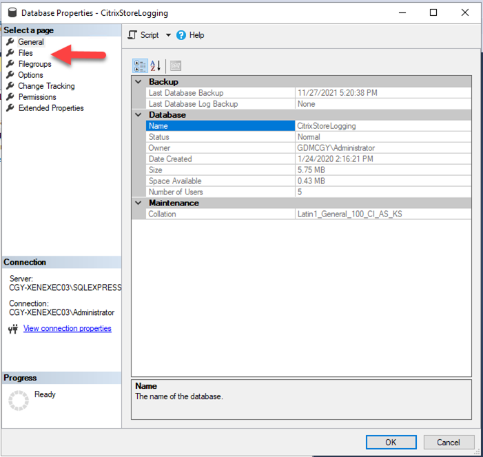 011122 0105 Howtoreplac23 - How to replace SQL Server Express LocalDB for Citrix Virtual Apps server