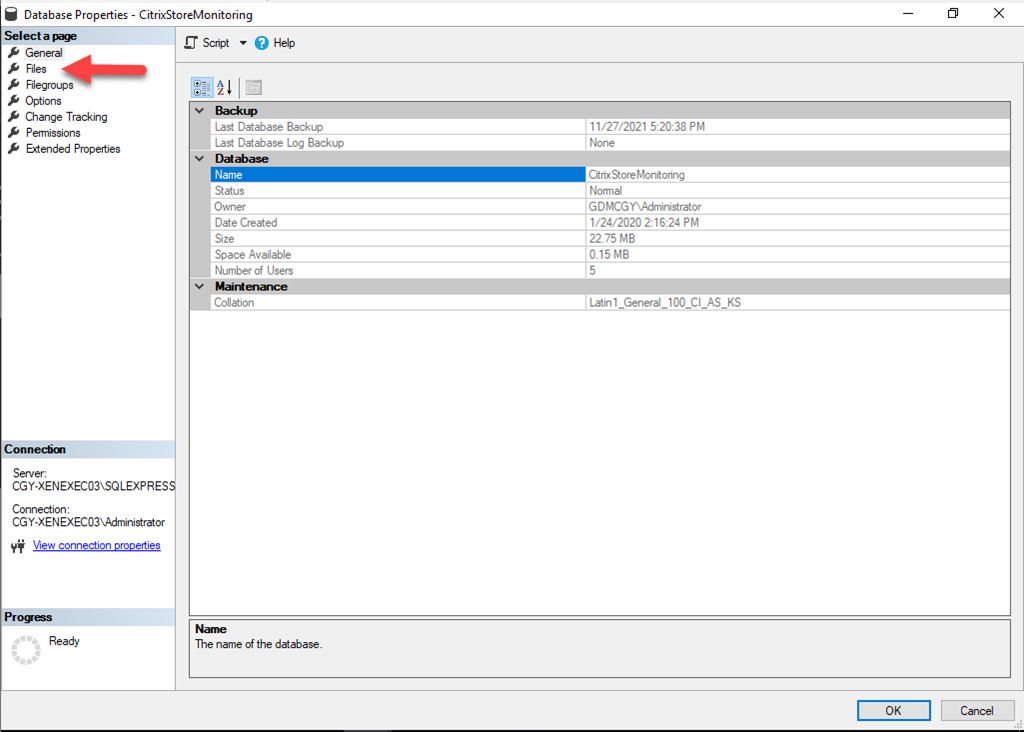 011122 0105 Howtoreplac27 - How to replace SQL Server Express LocalDB for Citrix Virtual Apps server