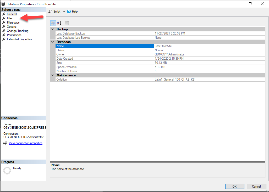 011122 0105 Howtoreplac31 - How to replace SQL Server Express LocalDB for Citrix Virtual Apps server