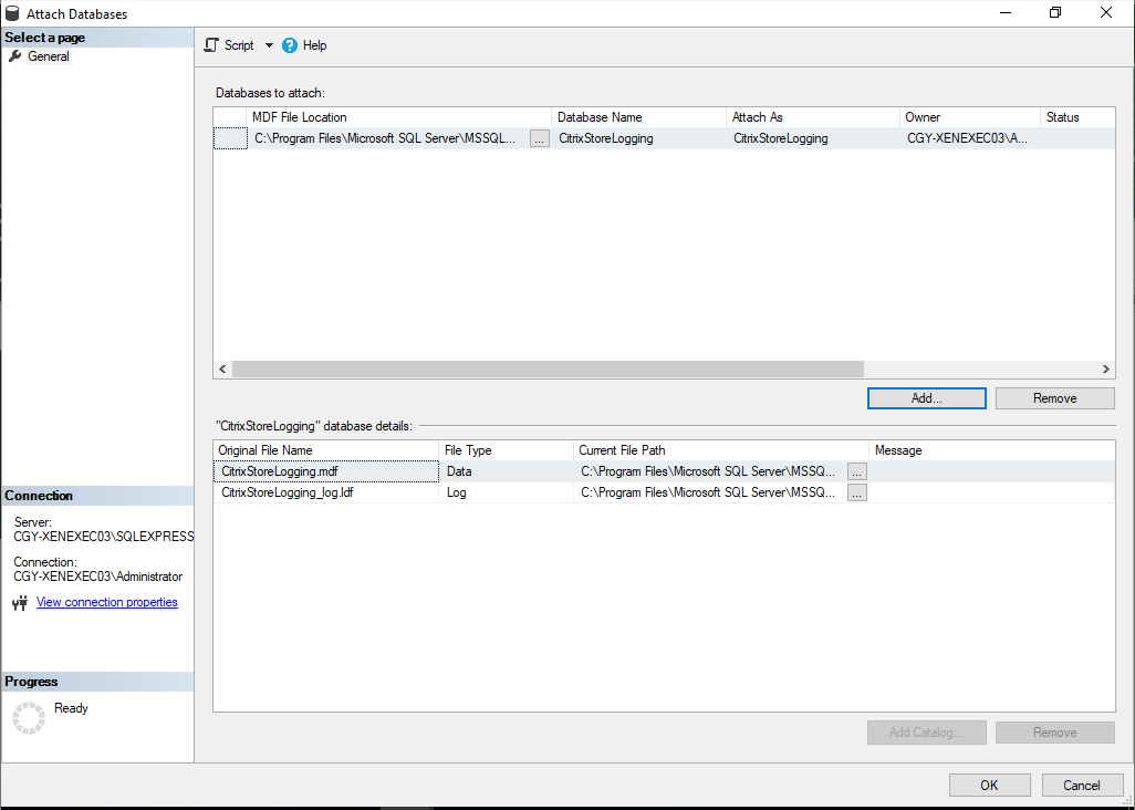 011122 0105 Howtoreplac44 - How to replace SQL Server Express LocalDB for Citrix Virtual Apps server