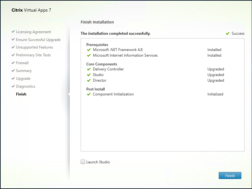 011422 2304 Howtoupgrad22 - How to upgrade to Citrix Virtual Apps 7 2109