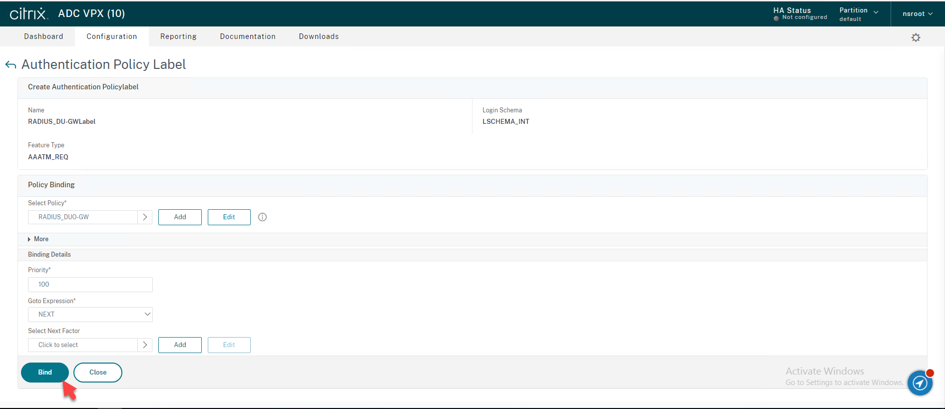 031422 2212 Howtodeploy37 - How to deploy Cisco Duo for Citrix (NetScaler) Gateway (Citrix ADC) - nFactor