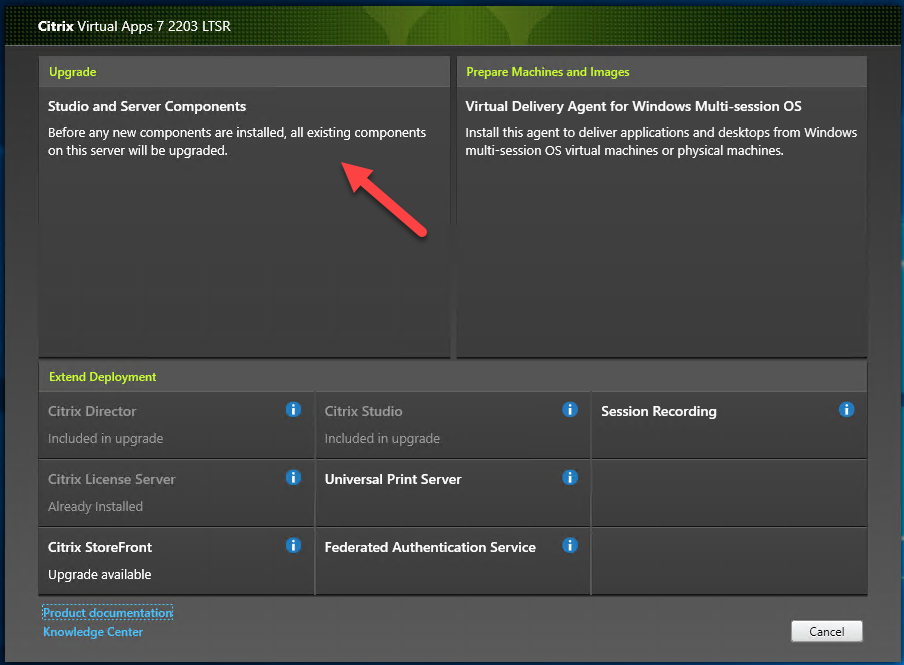 040722 1530 Howtoupgrad10 - How to upgrade to Citrix Virtual Apps 7 2203 LTSR Edition