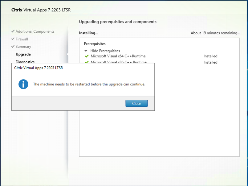 040722 1530 Howtoupgrad37 - How to upgrade to Citrix Virtual Apps 7 2203 LTSR Edition