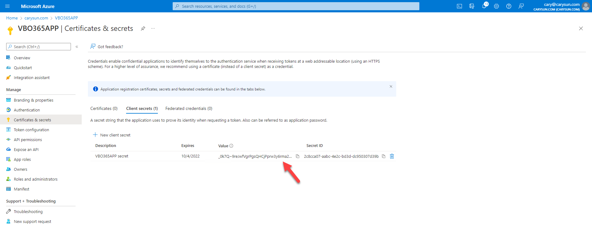 042722 1600 Howtoaddorg51 - How to add organizations with Modern Authentication and Legacy Protocols at Veeam Backup for Microsoft 365