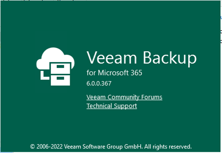050522 1825 Howtoinstal2 - How to install Veeam Backup for Microsoft 365 v6.0 Cumulative Patches P20220413