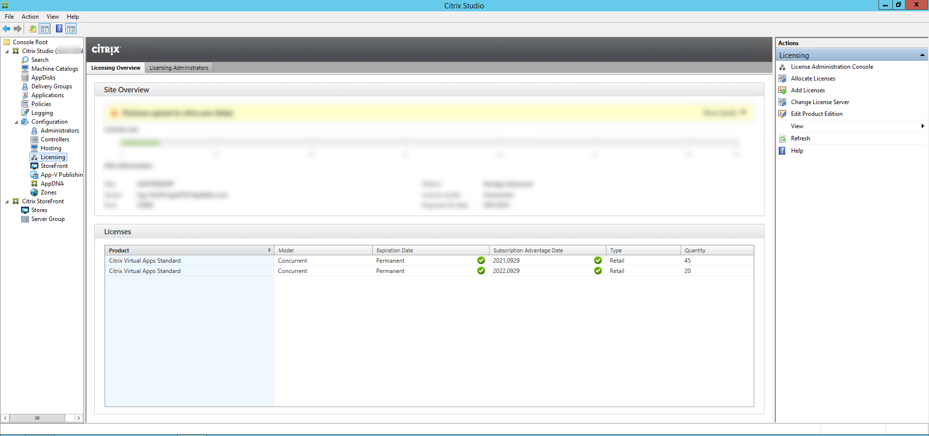 050922 1749 Howtoreallo26 - How to re-allocate Citrix licenses