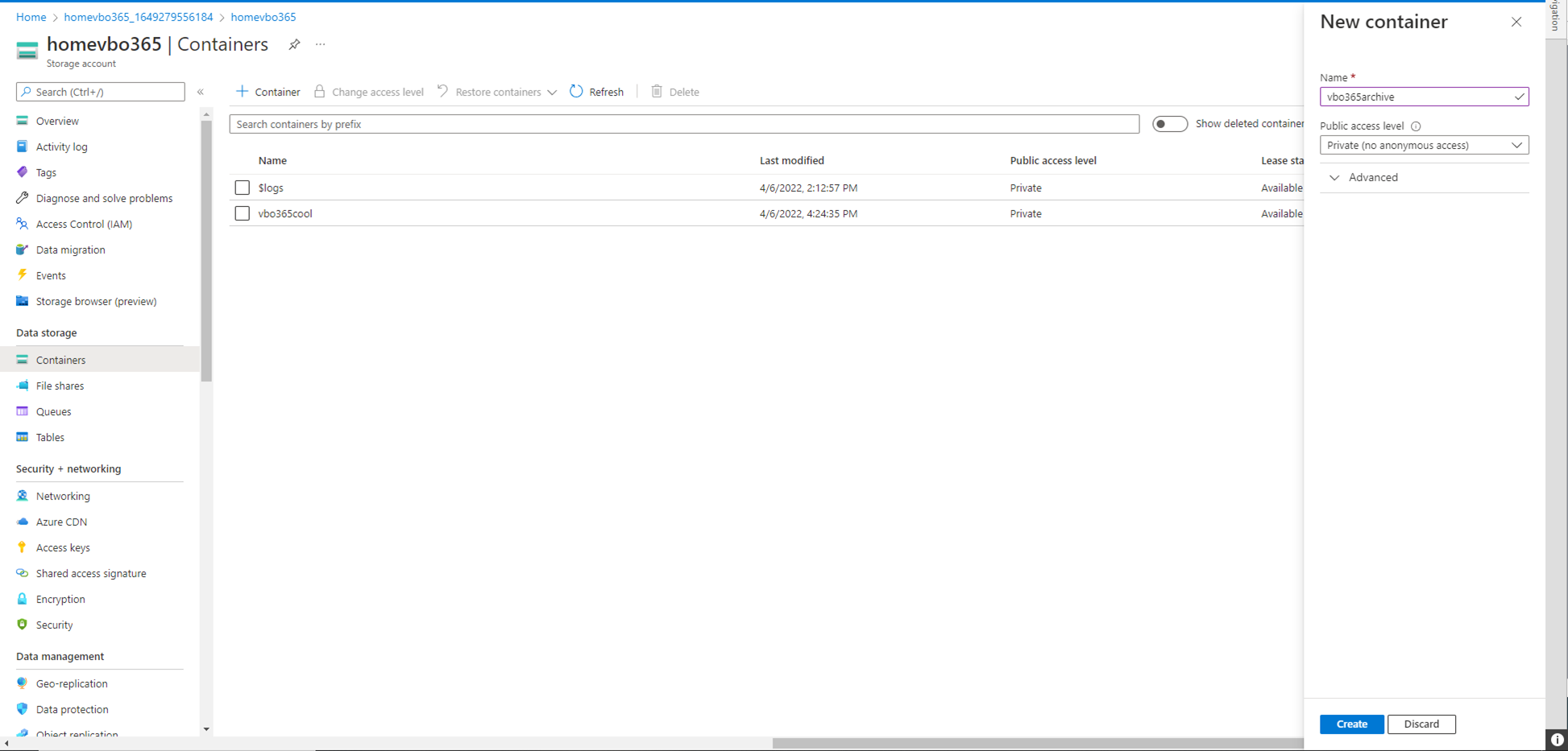 052622 1821 HowtoaddMic22 - How to add Microsoft Azure Archive Storage Repository without Azure archiver appliance at Veeam Backup for Microsoft 365