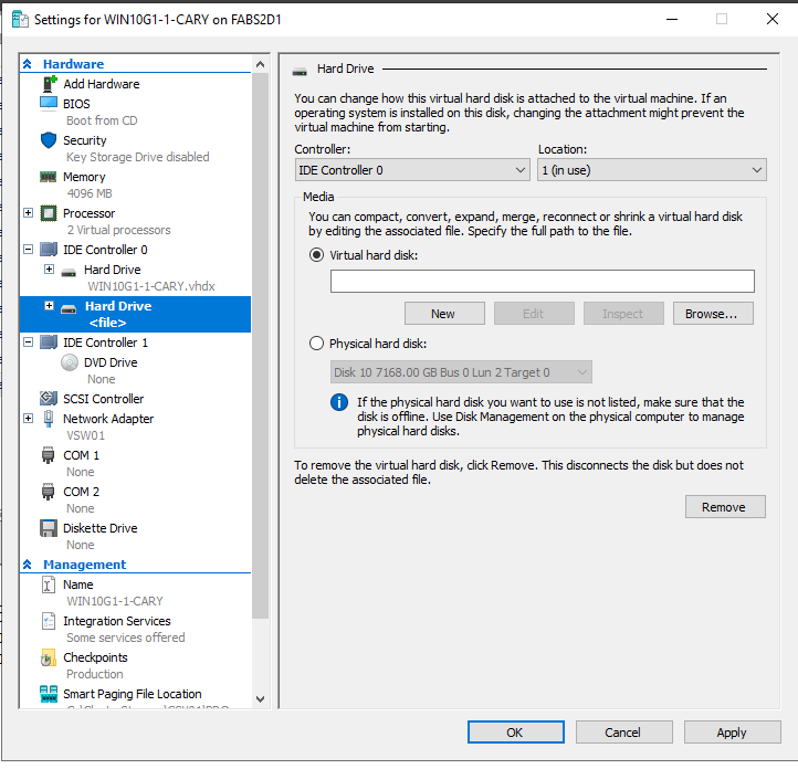 012623 1754 Howtoupgrad18 - How to upgrade Server 2012 R2 generation 1 VM to 2019 (2022) generation 2