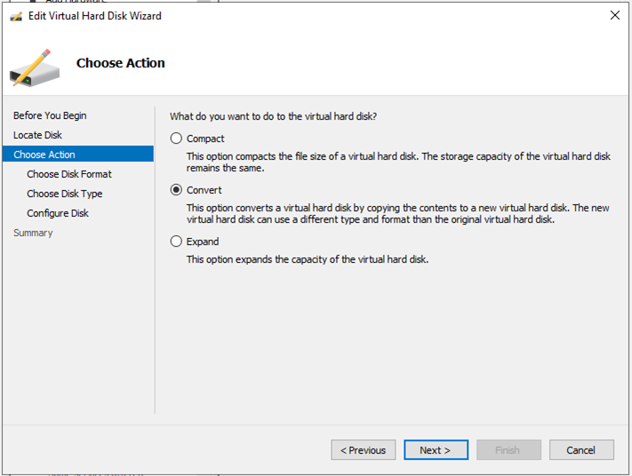 012623 1754 Howtoupgrad50 - How to upgrade Server 2012 R2 generation 1 VM to 2019 (2022) generation 2