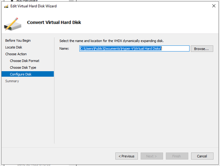 012623 1754 Howtoupgrad53 - How to upgrade Server 2012 R2 generation 1 VM to 2019 (2022) generation 2