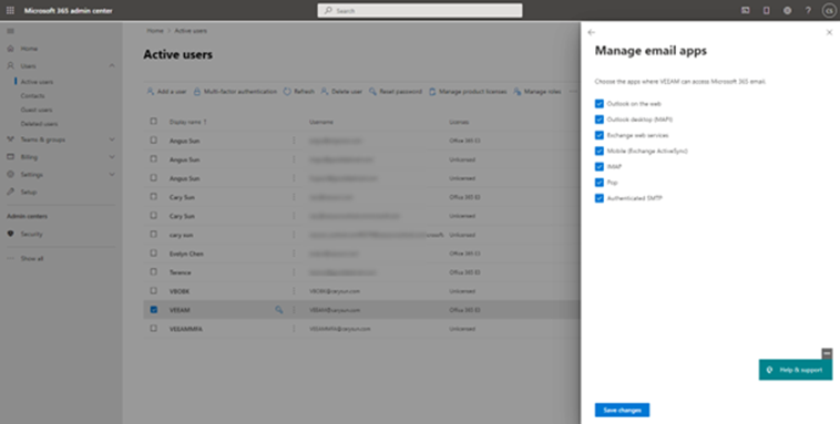 012823 1955 Howtoconfig10 - How to configure notification settings with a Microsoft 365 non-MFA account in Veeam Backup for Microsoft 365 v6