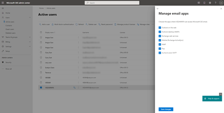 012823 2118 Howtoconfig10 - How to configure notification settings with a Microsoft 365 MFA account in Veeam Backup for Microsoft 365 v6