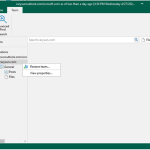 013023 0224 Howtorestor4 150x150 - How to restore Exchange data from retrieved data in Veeam Backup for Microsoft 365 v6