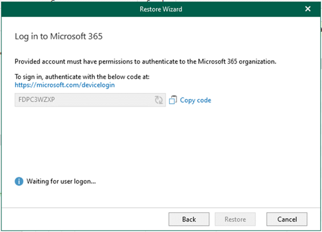 013023 0312 Howtorestor4 - How to restore Exchange data from retrieved data in Veeam Backup for Microsoft 365 v6