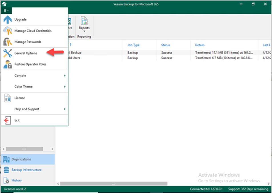 020523 0441 Howtoconfig1 - How to configure REST API settings for the Veeam Backup for Microsoft 365 v6 Restore Portal