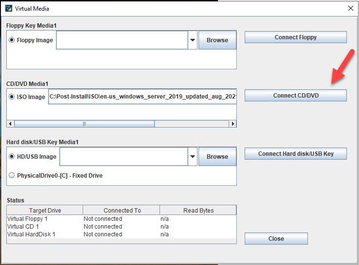 030623 1927 HowtoRebuil4 - How to Rebuild a dataOn Host via Virtual Media Wizard