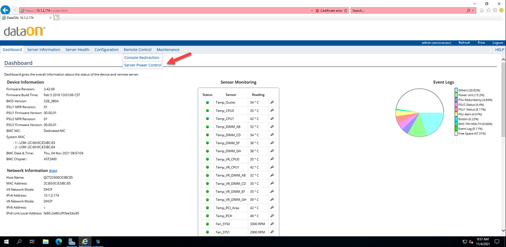 030623 1927 HowtoRebuil7 - How to Rebuild a dataOn Host via Virtual Media Wizard