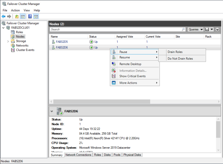 031023 2019 Howtoinstal28 768x564 - How to install patches for Storage Space Direct Cluster Servers without Downtime